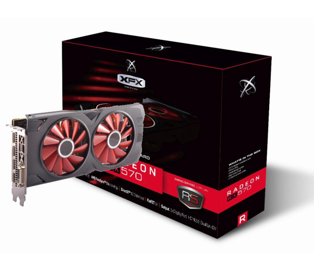 XFX RX 570 8GB XXX OC 1286/7000 (3x DP HDMI DVI) RX-570P8DFD6 - 514186 - zdjęcie 3